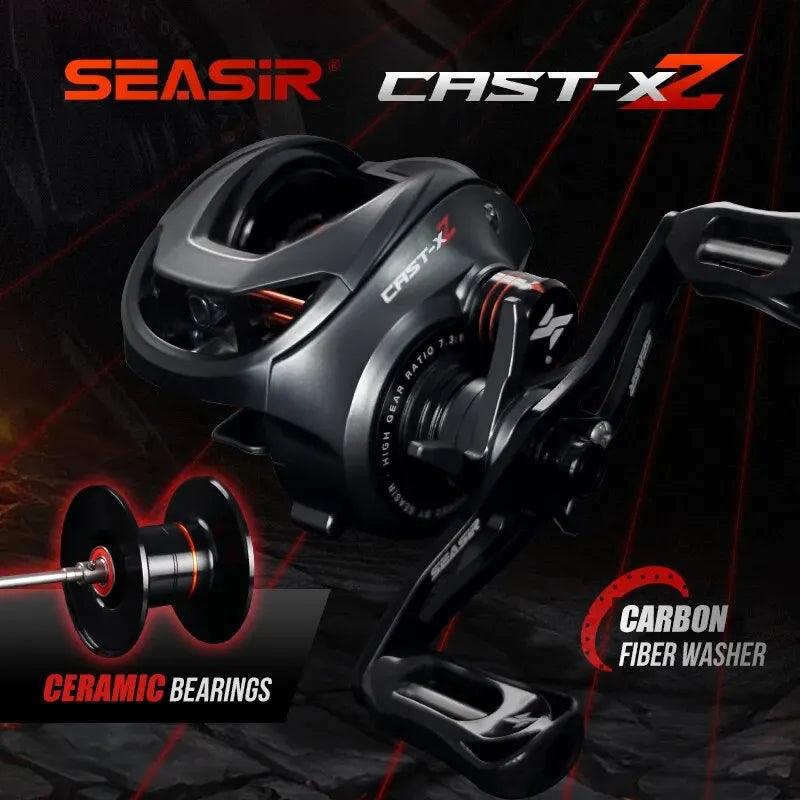 Carretilha SEASIR Cast X2 - taticalfishing