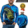 Camisa de Pesca Proteção Solar Uv50