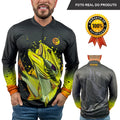 Camisa de Pesca Proteção Solar Uv50